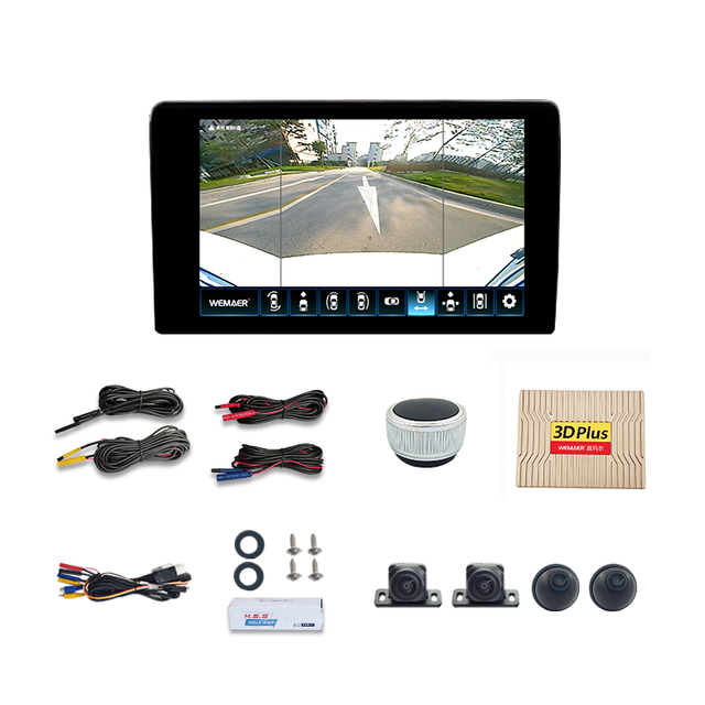 Разделитель экрана AVM 3D 360 автомобильная камера