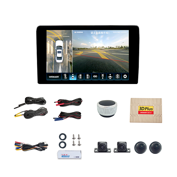 Camera xe của hệ thống an ninh 360 xem chim