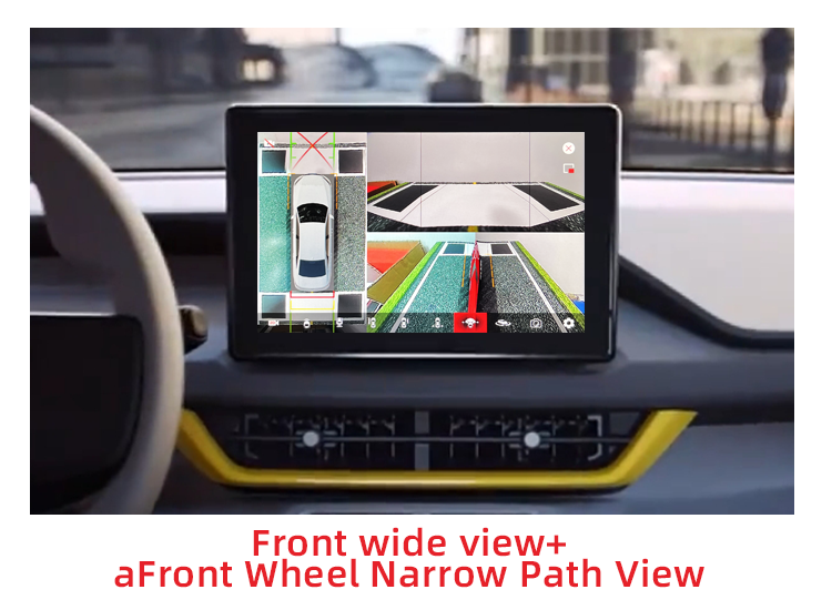 Android + 원래 듀얼 시스템 디코더 360도 자동차 카메라 Vinfast VF3 화면 업그레이드