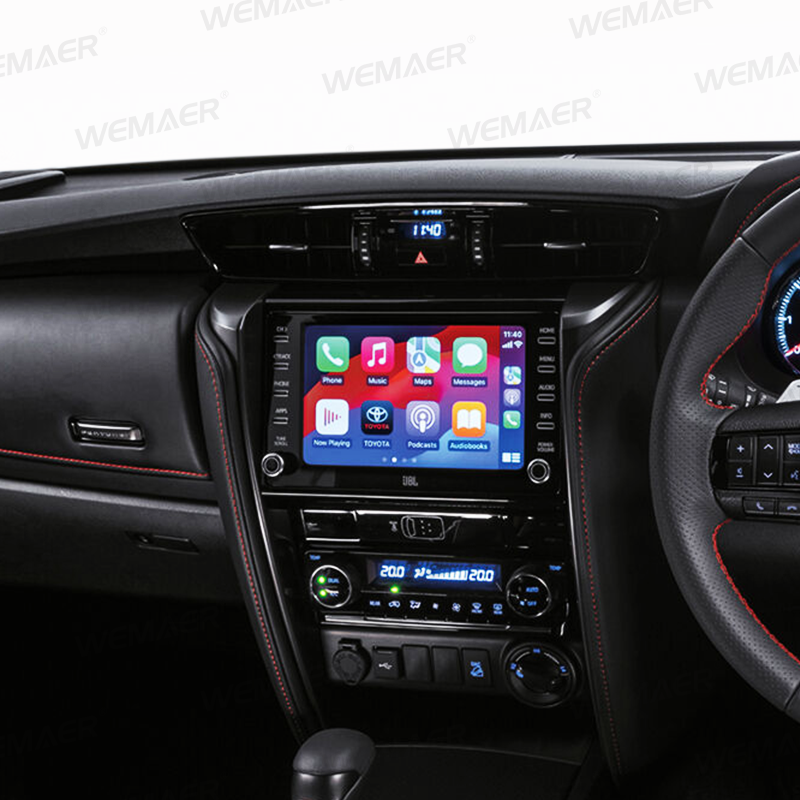 B2B 클라이언트를위한 전문 제품 : Toyota Fortuner를위한 내장 디코더가있는 360도 자동차 카메라 시스템