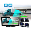 10.36  '4 canales BSD BSD AI Adas Recorder Monitor con 4 cámaras para camiones/autobuses 