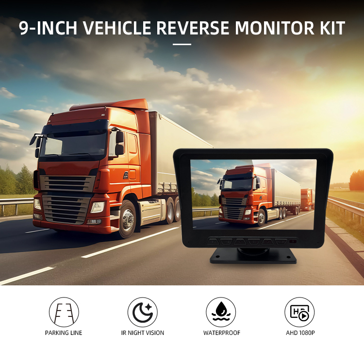 Lastwagen Monitor mit 1080p/720p Reverse Camera System