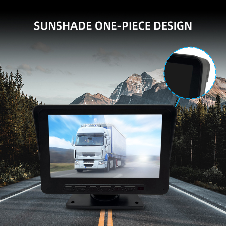Lastwagen Monitor mit 1080p/720p Reverse Camera System