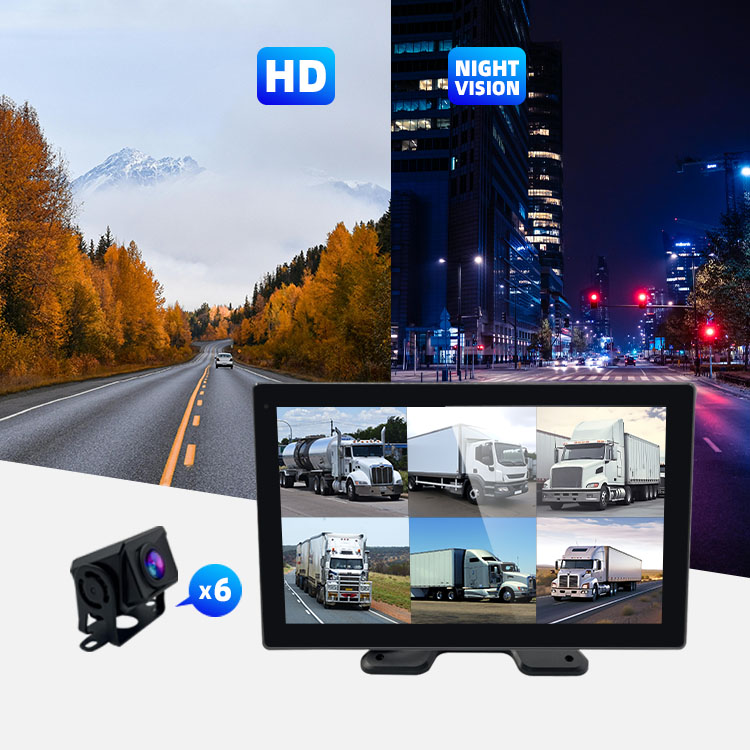 Điều khiển bằng giọng nói 6 kênh Máy ảnh theo dõi hệ thống BSD điểm mù Adas