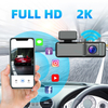 2K 256G 자동차 대시 카메라 WiFi 블랙 박스 24 시간 주차 모니터링 