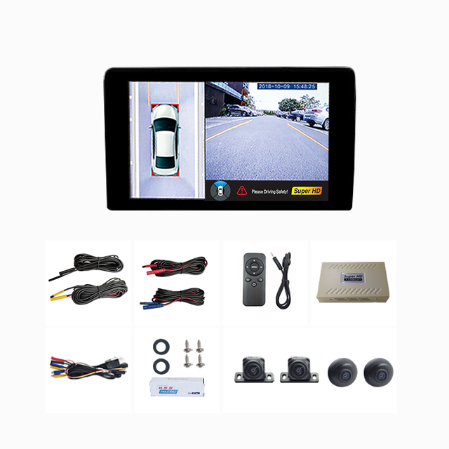 2d Hisilicon splitierte universelle 360 ​​-Auto -Kamera