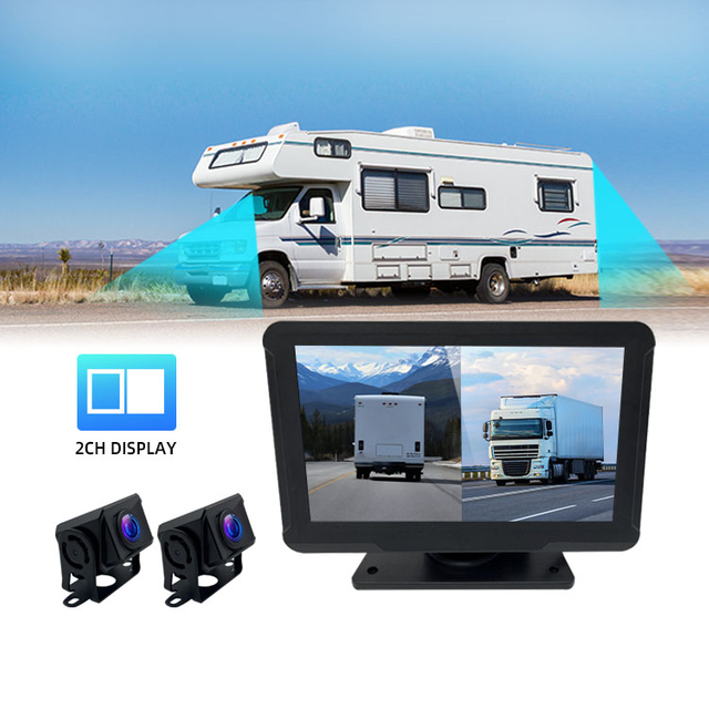 ADAS Truck DVR Monitor Camera BSD Sistema para detectar y advertencia para peatones del vehículo