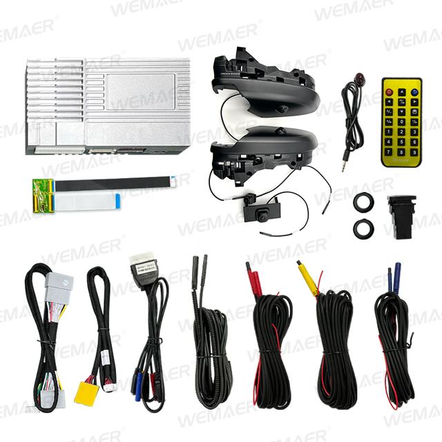 Sistema de câmeras de carro de 360 ​​graus com decodificador embutido para Toyota Land Cruiser LC300