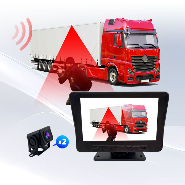Sistema de cámara doble de camiones: evitando el robo de aceite para autobuses, camionetas y vehículos recreativos con control de voz