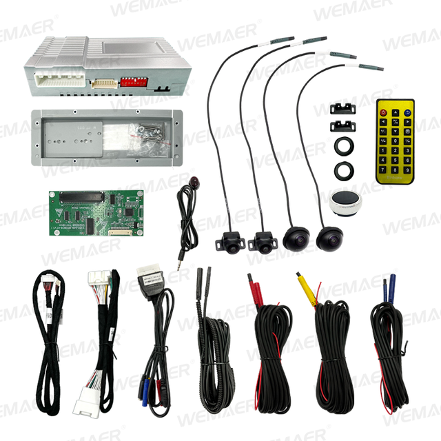 سیستم دوربین اتومبیل 360 درجه با رمزگشایی داخلی برای میتسوبیشی Xforce