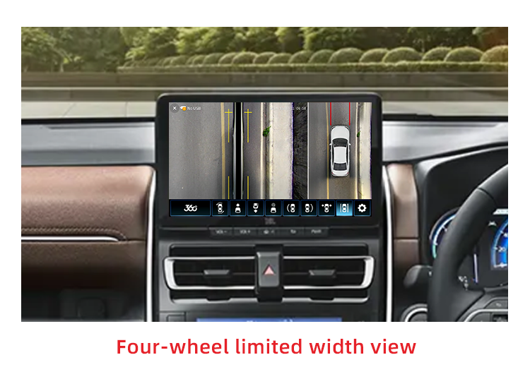 360-Grad-Autokamerasystem mit integriertem Decoder für Toyota Innova